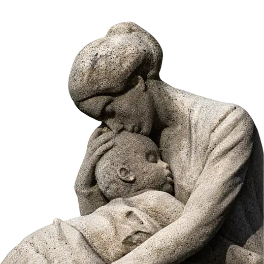 A vida civil — escultura
